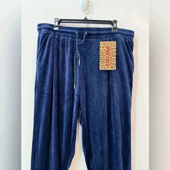 Navy Blue Drawstring Sweatpants - Bae City - Size 3X - Picture 2 of 9